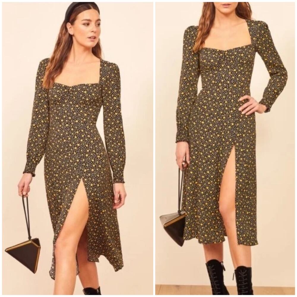 Reformation Women's Wallflower Dress in Carolina print size 4